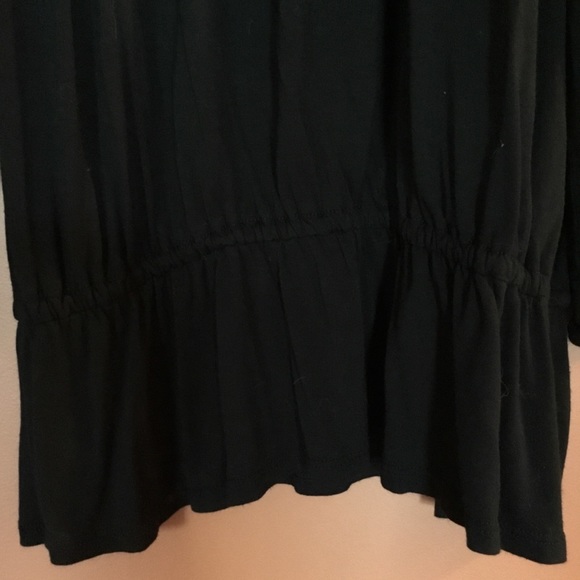 Joe Fresh Black Flouncy Ladies Pullover M - Picture 3 of 5